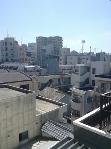 Fukuoka sur les toits