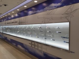 Flight simulator, deck observation